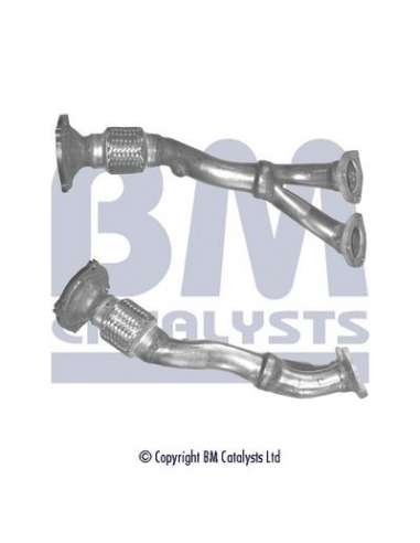 Tubo de escape Bm Catalysts BM70410 - Front Pipe AUDI TT