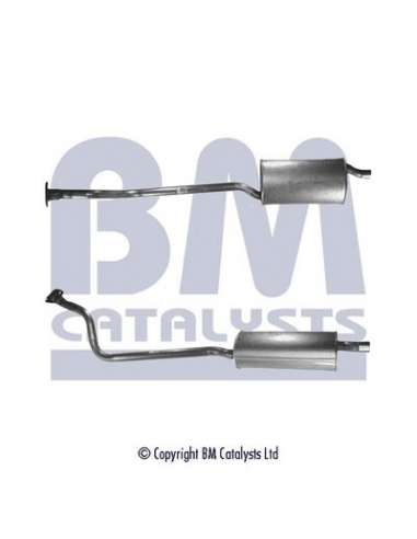 Tubo de escape Bm Catalysts BM70421 - Front Pipe CITROEN DISPATCH