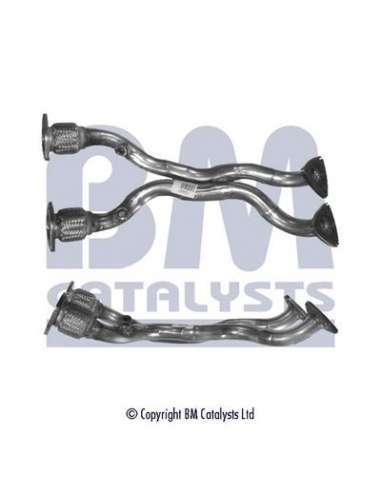 Tubo de escape Bm Catalysts BM70487 - Front Pipe AUDI TT