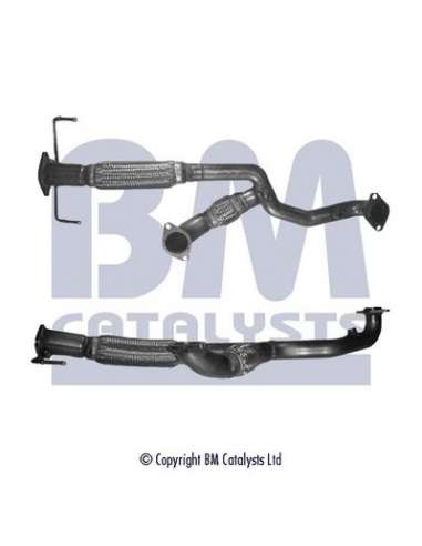 Tubo de escape Bm Catalysts BM70490 - Front Pipe MITSUBISHI GALANT