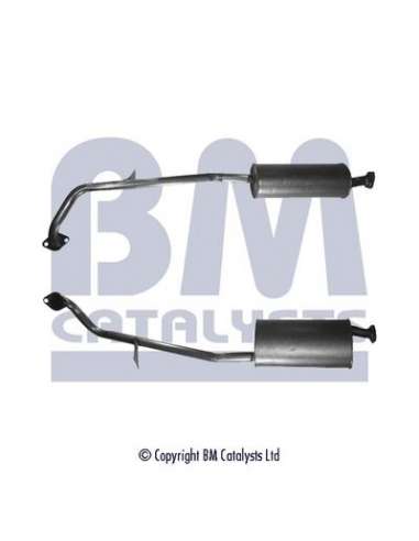 Tubo de escape Bm Catalysts BM70495 - Front Pipe LDV PILOT