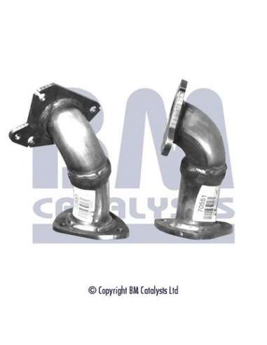 Tubo de escape Bm Catalysts BM70551 - Front Pipe MG ZT