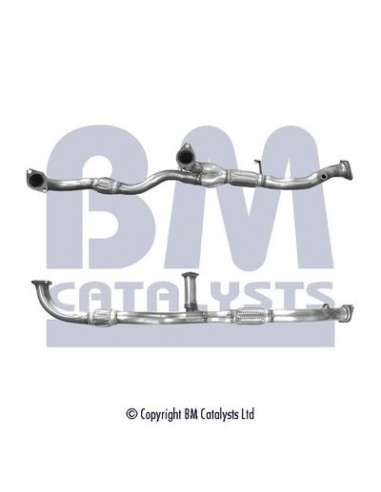 Tubo de escape Bm Catalysts BM70562 - Front Pipe MITSUBISHI GALANT