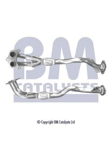 Tubo de escape Bm Catalysts BM70605 - Front Pipe TOYOTA COROLLA
