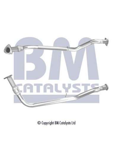 Tubo de escape Bm Catalysts BM70660 - Front Pipe LAND ROVER DEFENDER