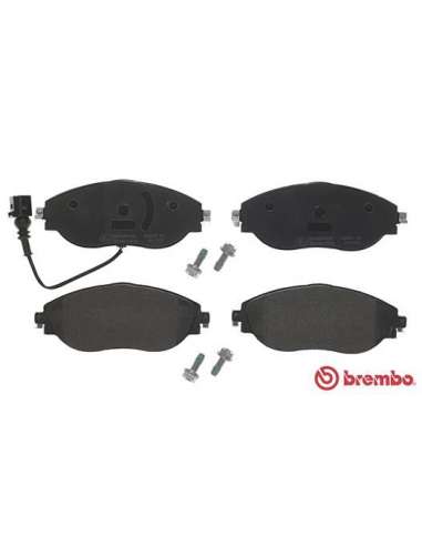 Juego de pastillas de freno Brembo P 85 144 - BREMBO PASTILLA DE FRENO DIRECTIONAL BRAKE PADS