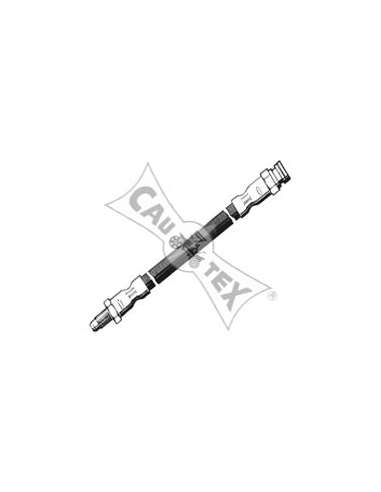 Tubo flexible de frenos Del. Cautex 010302 - CAUTEX TUBO DE FRENO DELANTE NUOVA TECNODELTA