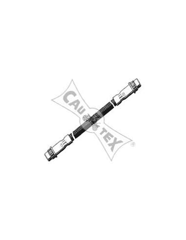 Tubo flexible de frenos Tras. Cautex 020543 - CAUTEX TUBO DE FRENO TRASERO NUOVA TECNODELTA