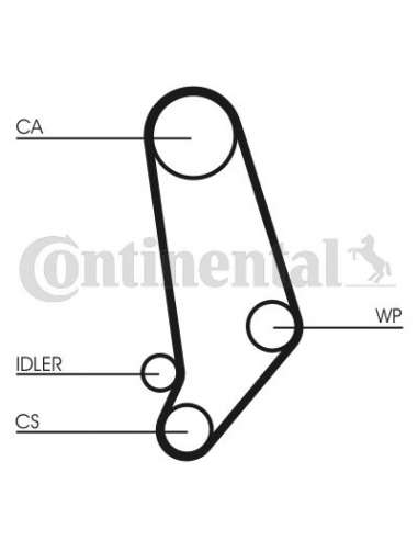 CONTI DISTRIBUCION Contitech CT539