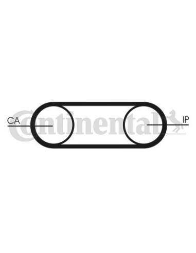  EXTINGUIDA CONTI Synchrobelt C orrea de D Contitech CT541