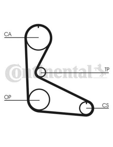 CONTI DISTRIBUCION Contitech CT626