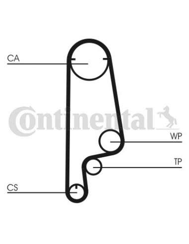 CONTI DISTRIBUCION Contitech CT627