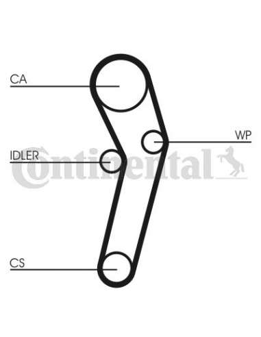 CONTI DISTRIBUCION Contitech CT631