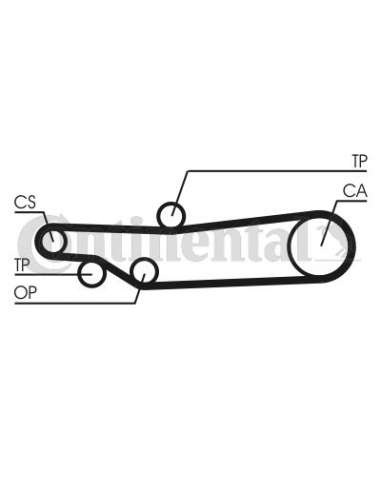 CONTI DISTRIBUCION Contitech CT635