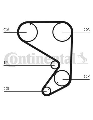 CONTI DISTRIBUCION Contitech CT652
