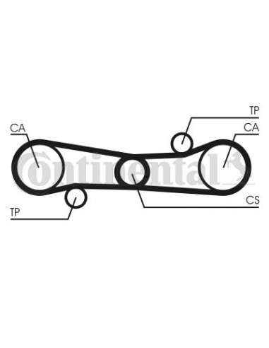 CONTI DISTRIBUCION Contitech CT654
