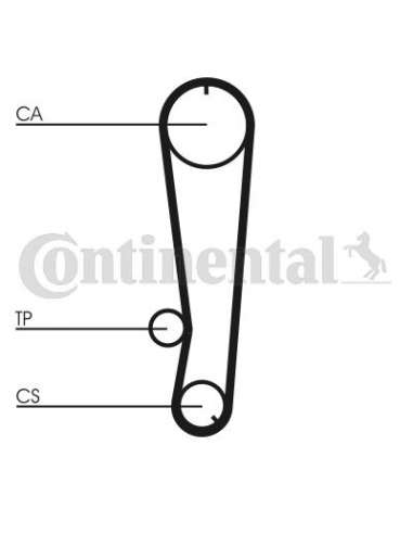 CONTI DISTRIBUCION Contitech CT655