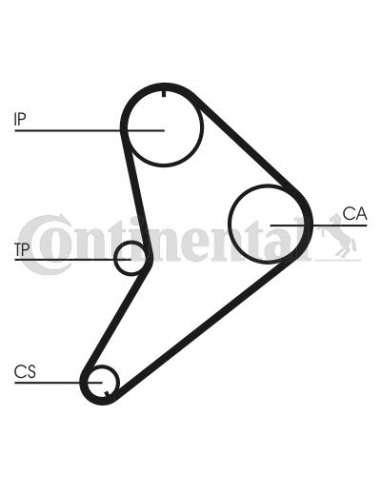 CONTI DISTRIBUCION Contitech CT663