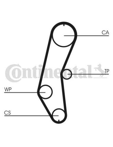 CONTI DISTRIBUCION Contitech CT666