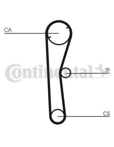 CONTI DISTRIBUCION Contitech CT674