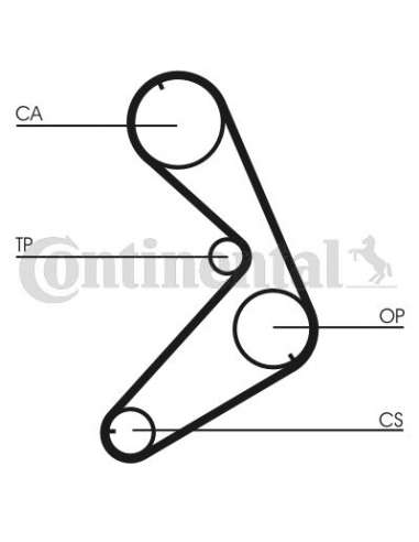 CONTI DISTRIBUCION Contitech CT676