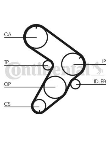 CONTI DISTRIBUCION Contitech CT678