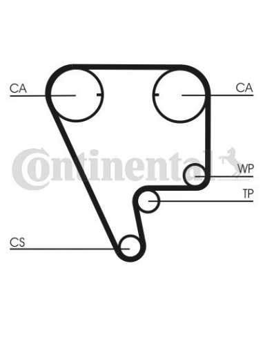 CONTI DISTRIBUCION Contitech CT804