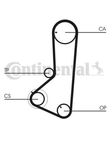CONTI DISTRIBUCION Contitech CT836