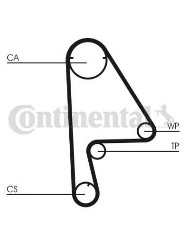 CONTI DISTRIBUCION Contitech CT862