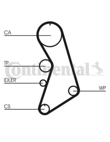 CONTI DISTRIBUCION Contitech CT909