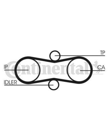 CONTI DISTRIBUCION Contitech CT914