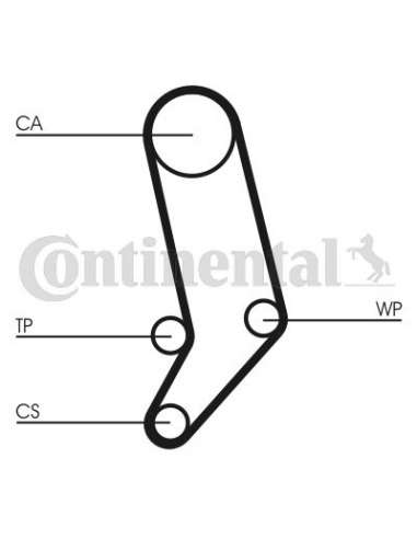 CONTI DISTRIBUCION Contitech CT939