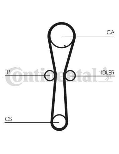 CONTI DISTRIBUCION Contitech CT954