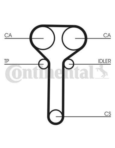 CONTI DISTRIBUCION Contitech CT978