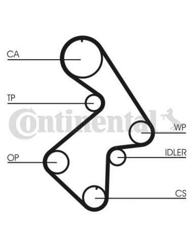 CONTI DISTRIBUCION Contitech CT998