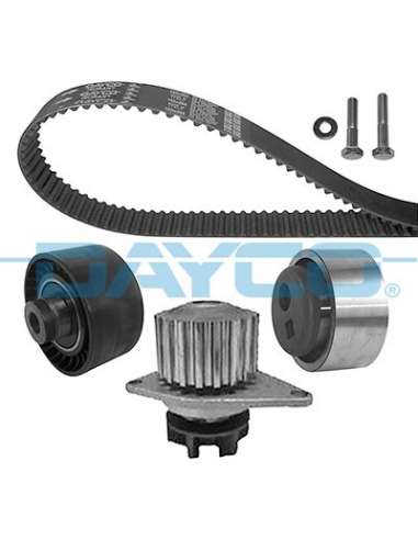 Bomba de agua + kit correa distribución Dayco KTBWP1030 - DAYCO KIT CON BOMBA DEAGU