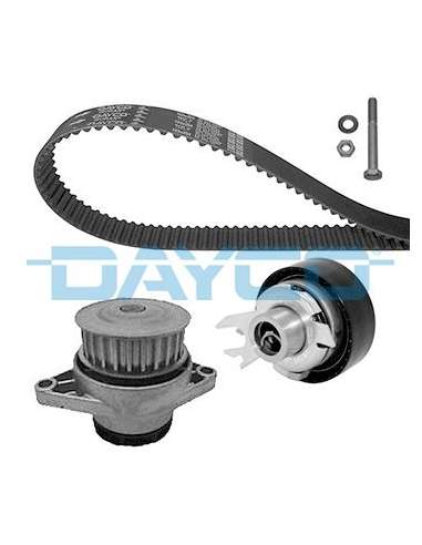 Bomba de agua + kit correa distribución Dayco KTBWP2550 - DAYCO KIT CON BOMBA DEAGU