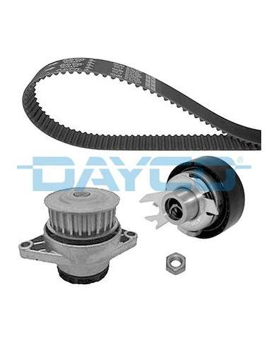 Bomba de agua + kit correa distribución Dayco KTBWP2560 - DAYCO KIT CON BOMBA DEAGU