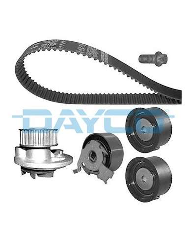 Bomba de agua + kit correa distribución Dayco KTBWP2570 - DAYCO KIT CON BOMBA DEAGU