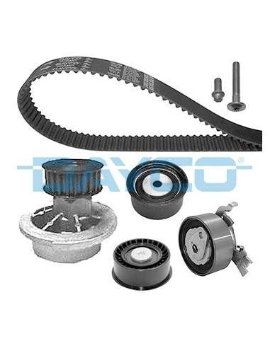 Bomba de agua + kit correa distribución Dayco KTBWP3080 - DAYCO KIT CON BOMBA DEAGU