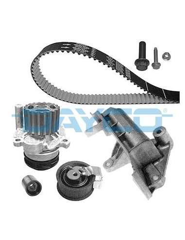 Bomba de agua + kit correa distribución Dayco KTBWP4160 - DAYCO KIT CON BOMBA DEAGU