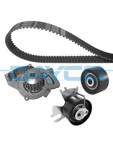 Bomba de agua + kit correa distribución Dayco KTBWP4550 - DAYCO KIT CON BOMBA DEAGU