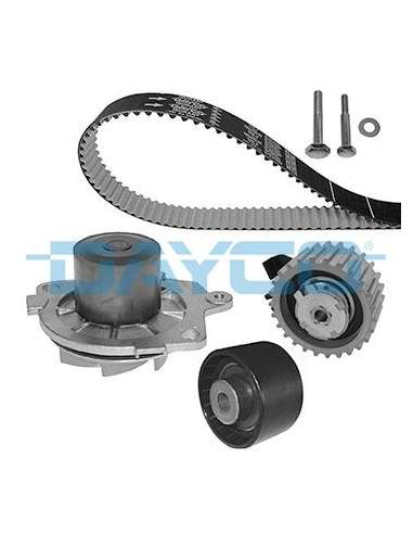 Bomba de agua + kit correa distribución Dayco KTBWP4580 - DAYCO KIT CON BOMBA DEAGU