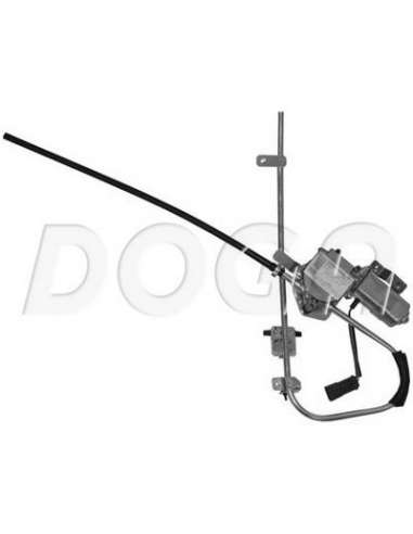 Elevalunas Der. Doga 100.086 - LTAT04R Autob A-Lancia Y10