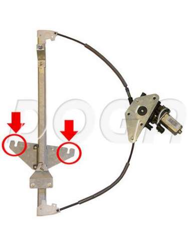 Elevalunas Izq. Doga 101.289 - Jeep Cherokee 05-3/08 4P-