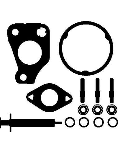 Juego de montaje, turbocompresor Elring 007.810 - Juego compresor EFI - SENSOR