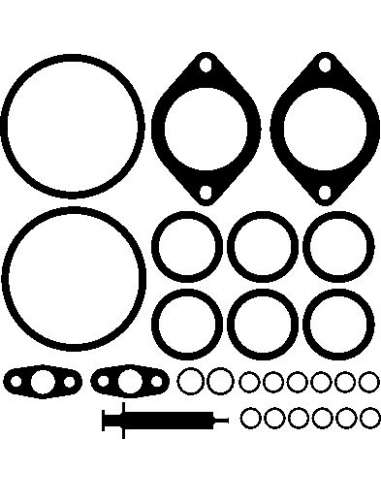 Juego de montaje, turbocompresor Elring 298.900 - BMW Juego compresor
