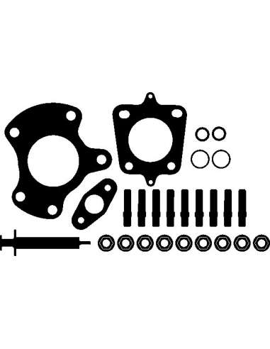 Juego de montaje, turbocompresor Elring 302.530 - CHRYS Juego compresor