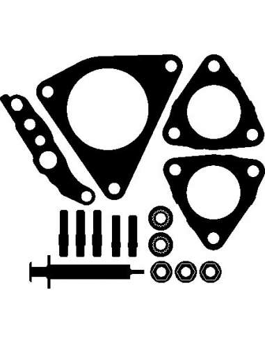 Juego de montaje, turbocompresor Elring 311.330 - VW Juego compresor