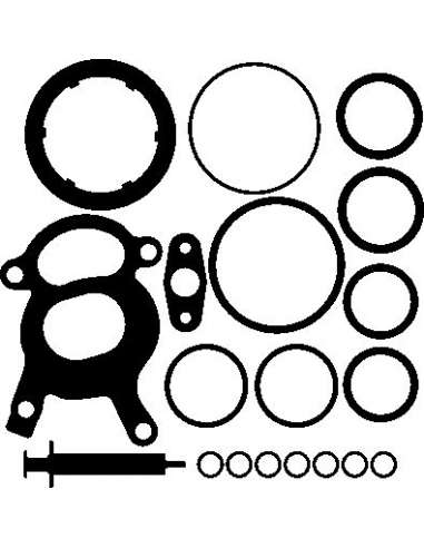 Juego de montaje, turbocompresor Elring 376.350 - BMW Juego compresor